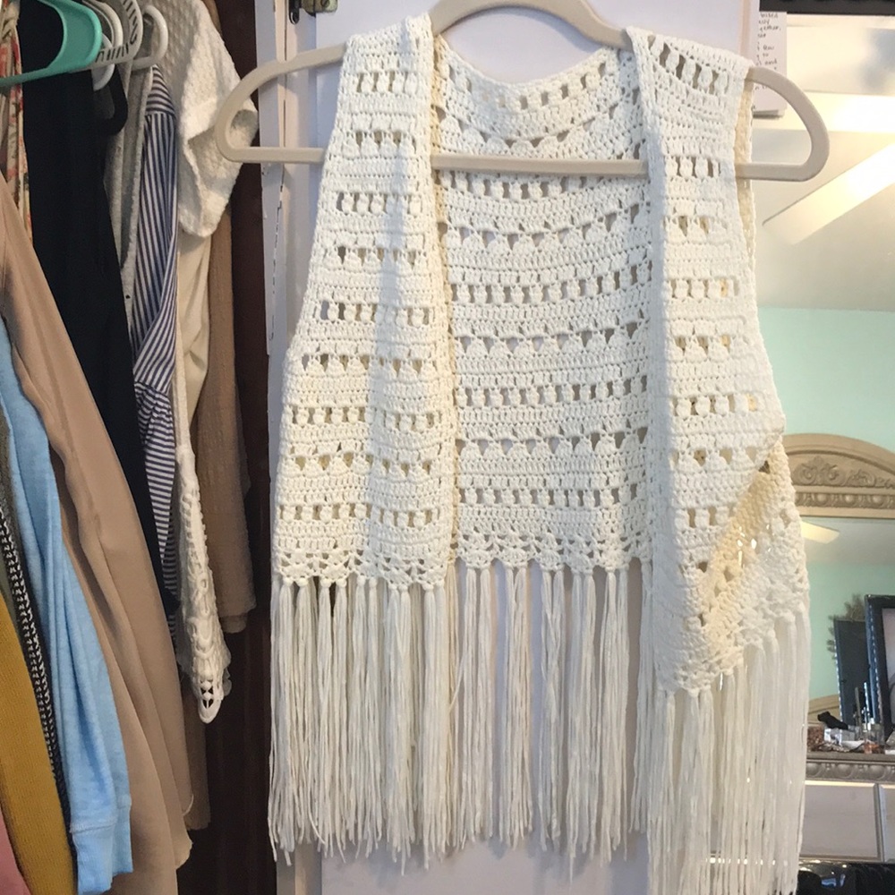 Off white vest